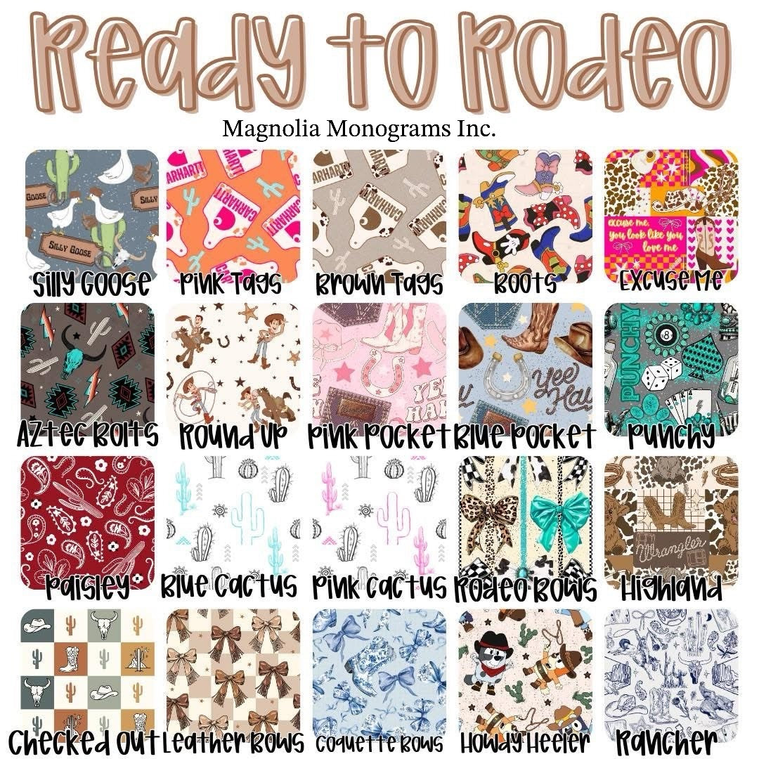 READY TO RODEO | 50x50 TRIPLE LAYER BLANKET