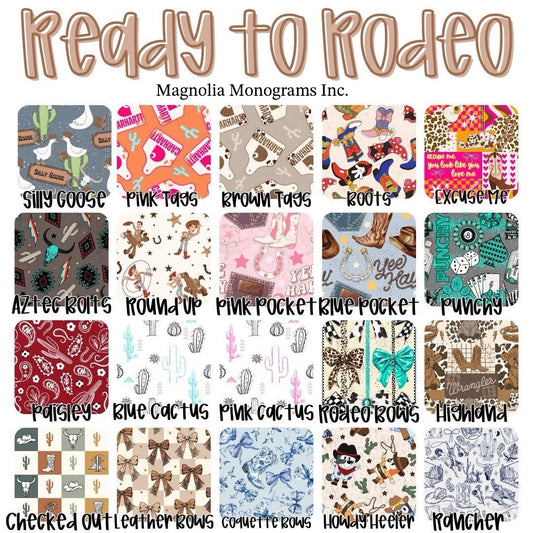 READY TO RODEO | 50x50 TRIPLE LAYER BLANKET