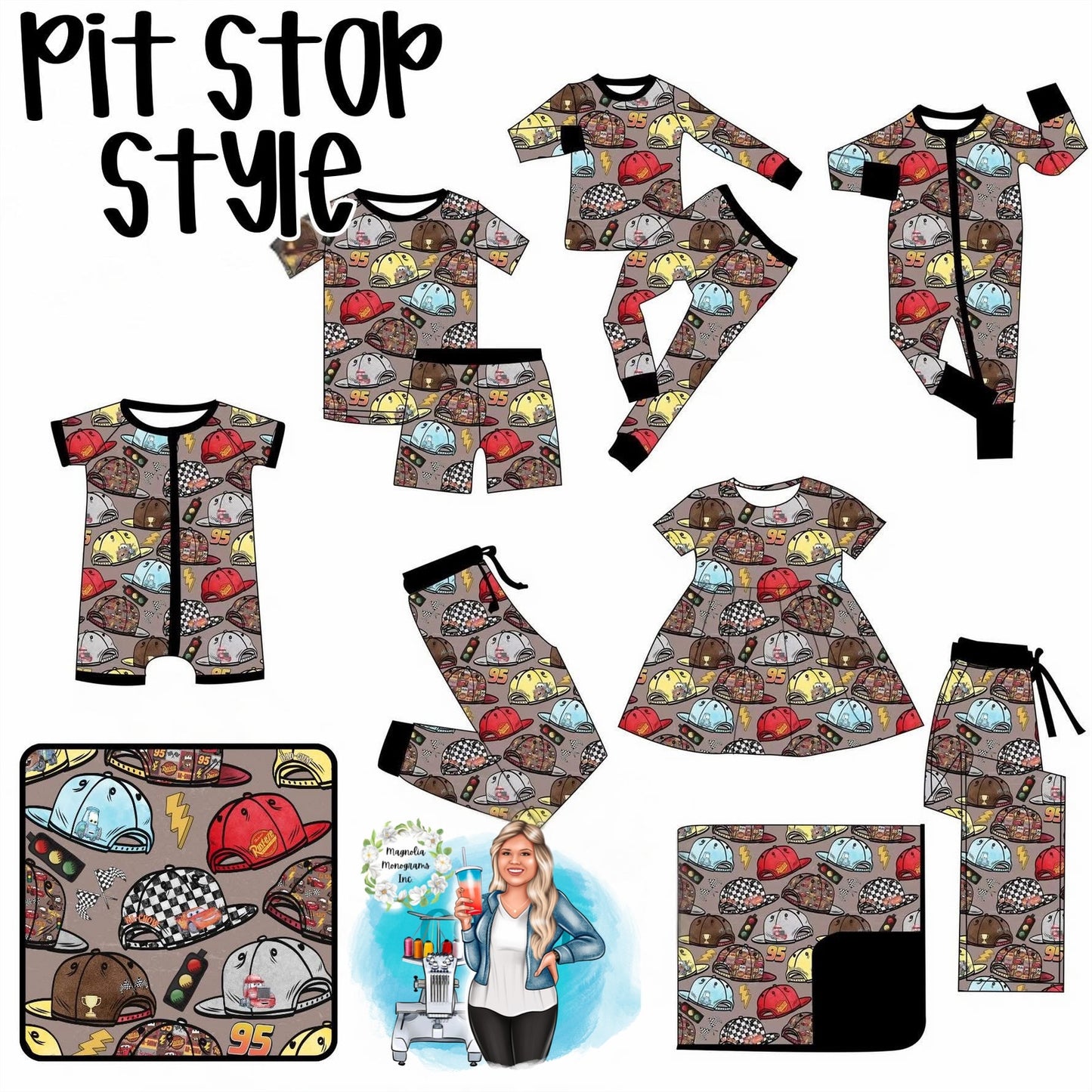 PIT STOP STYLE BAMBOO PREORDER | ADULT STYLES